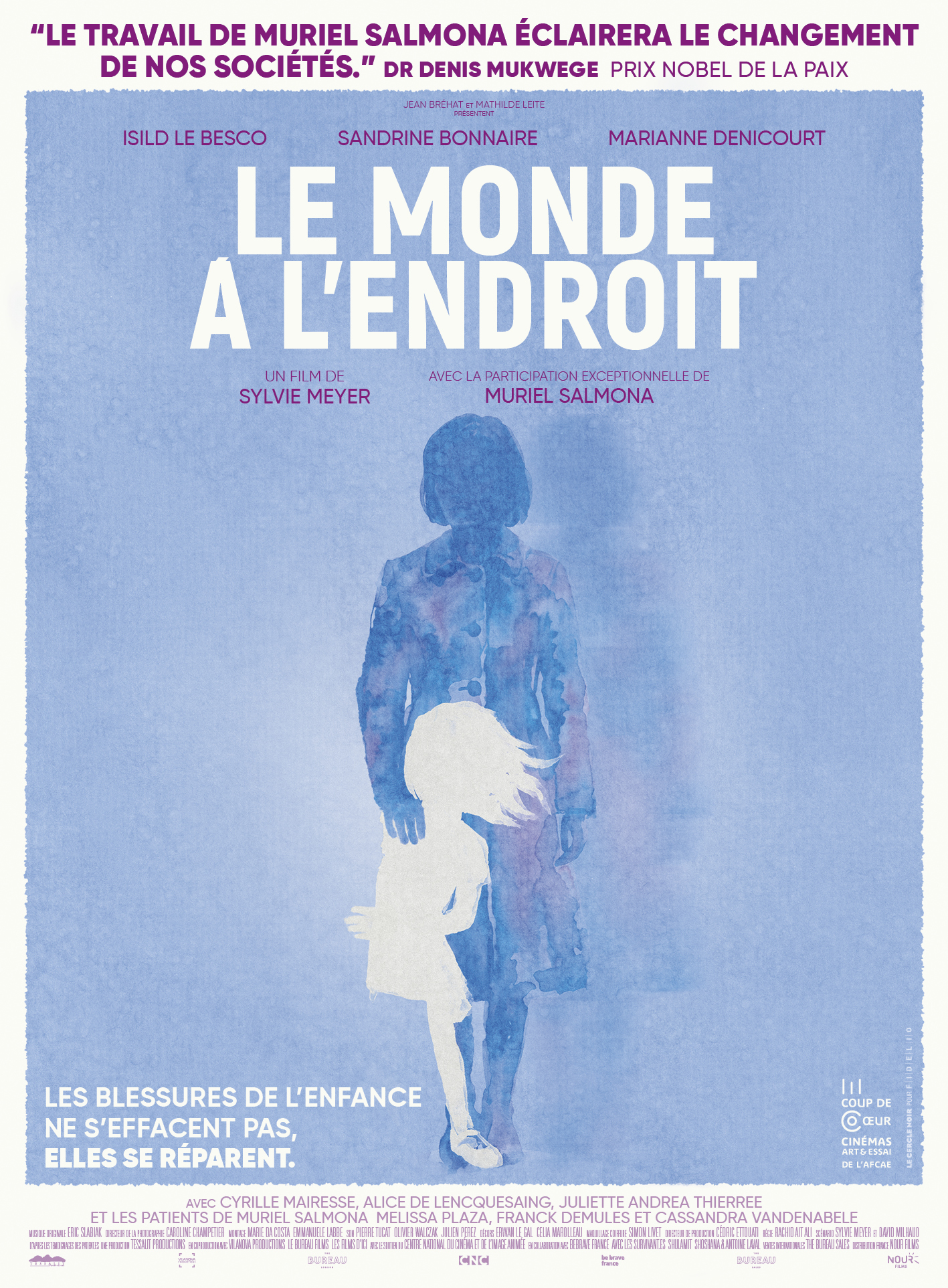 Photo de plateau du film Le Monde à l'Endroit (2026), réalisé par Sylvie Meyer, décors Erwan Le Gal